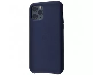 Чохол для Apple iPhone 11 Pro Max Leather Case / midnight blue