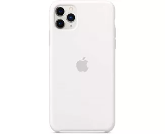 Чехол для Apple iPhone 11 Pro Max  Silicone Case White