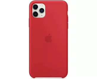 Чехол для Apple iPhone 11 Pro Max  Silicone Case Red