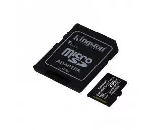 Карта пам'яті microSD 256GB Kingston Canvas Select Plus UHS-I/U3 Class 10 + SD-адаптер (SDCS2/256GB)