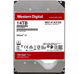 Жорсткий диск 14 TB WD Red Pro NAS (WD141KFGX)