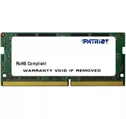 Память для ноутбука SO-DIMM DDR4 8 Gb (2666 MHz) Patriot (PSD48G266681S)