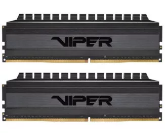 Оперативна пам'ять DDR4 16 Gb (3000 MHz) (Kit 8 Gb x 2) Patriot Viper 4 Blackout (PVB416G300C6K)