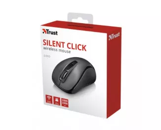 Мышь беспроводная Trust Siero Silent Click Wireless Mouse (23266)