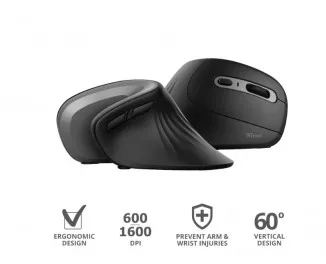 Мышь беспроводная Trust Verro Ergonomic Wireless Mouse (23507)