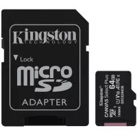 Карта пам'яті microSD 64Gb Kingston Canvas Select Plus A1 (SDCS2/64GB)