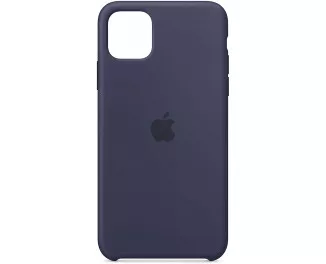 Чохол для Apple iPhone 11 Pro Max Silicone Case Midnight blue