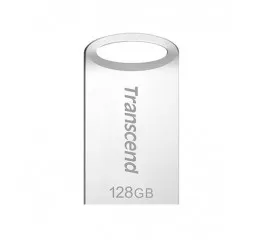 Флешка USB 3.0 128Gb Transcend  JetFlash 710 Silver Plating (TS128GJF710S)