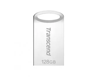 Флешка USB 3.0 128Gb Transcend  JetFlash 710 Silver Plating (TS128GJF710S)