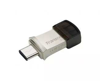 Флешка USB Type-C 128Gb Transcend JetFlash 890 Silver (TS128GJF890S)