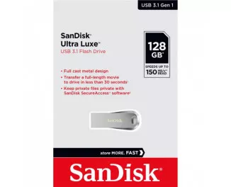 Флешка USB 3.1 128Gb SanDisk Ultra Luxe (SDCZ74-128G-G46)