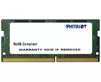Пам'ять для ноутбука SO-DIMM DDR4 4Gb (2666MHz) Patriot Signature Line (PSD44G266681S)