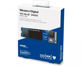 SSD накопитель 250Gb WD Blue SN550 (WDS250G2B0C)