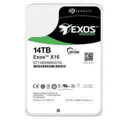 Жорсткий диск 14 TB Seagate Exos X16 (ST14000NM001G)