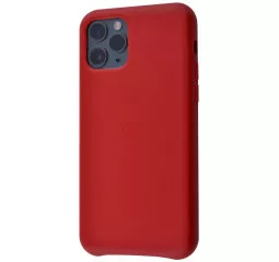 Чохол Apple iPhone 11 Pro Max Leather Case /red
