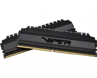 Оперативная память DDR4 16 Gb (3200 MHz) (Kit 8 Gb x 2) Patriot Viper 4 Blackout (PVB416G320C6K)