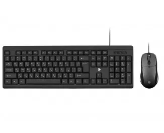 Клавіатура та миша 2E MK401 Black USB (2E-MK401UB)