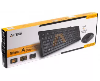 Клавиатура и мышь A4Tech KRS-8520D Black USB