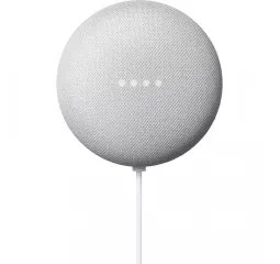 Розумна колонка Google Nest Mini з голосовим помічником Google Assistant /Chalk