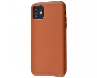 Чохол для Apple iPhone 11 Leather Case / Brown