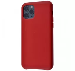 Чехол для Apple iPhone 11 Pro  Leather Case /red