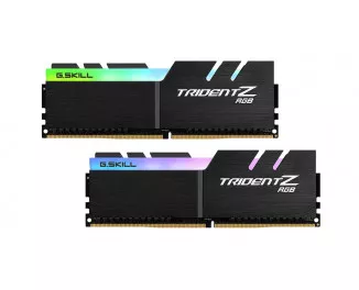 Оперативна пам'ять DDR4 16 Gb (3600 MHz) (Kit 8 Gb x 2) G.SKILL Trident Z RGB Black (F4-3600C19D-16GTZRB)