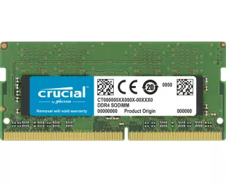 Память для ноутбука SO-DIMM DDR4 32 Gb (3200 MHz) Crucial (CT32G4SFD832A)