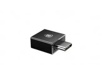 USB-адаптер Type-C > USB Baseus Exquisite Black (CATJQ-B01)