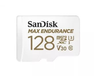 Карта пам'яті microSD 128Gb SanDisk Max Endurance class 10 UHS-I U3 (SDSQQVR-128G-GN6IA)