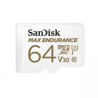 Карта памяти microSD 64Gb SanDisk Max Endurance class 10 UHS-I U3 (SDSQQVR-064G-GN6IA)