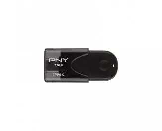 Флешка USB Type-C 32Gb PNY Elite Black (FD32GATT4TC31K-EF)