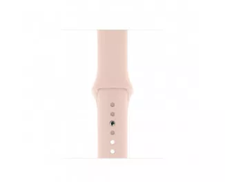 Силиконовый ремешок для Apple Watch 38/40/41 mm Apple Sport Band Pink Sand (MTP72)