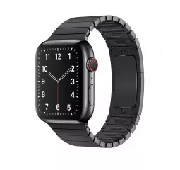 Металевий ремінець для Apple Watch 42/44/45 mm Apple Link Bracelet Space Black (MUHM2ZM/A)