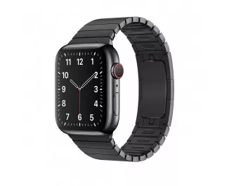 Металевий ремінець для Apple Watch 42/44/45 mm Apple Link Bracelet Space Black (MUHM2ZM/A)