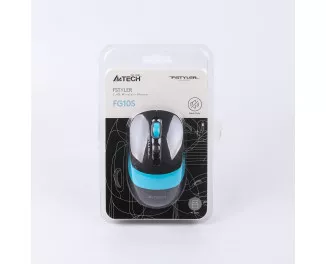 Мышь беспроводная A4Tech FG10S Blue/Black USB