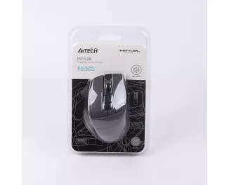 Мышь беспроводная A4Tech FG30S Grey/Black USB