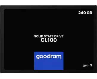 SSD накопитель 240Gb GOODRAM CL100 (SSDPR-CL100-240-G3)
