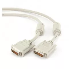 Кабель DVI > DVI  Cablexpert 3.0m (CC-DVI2-10) White