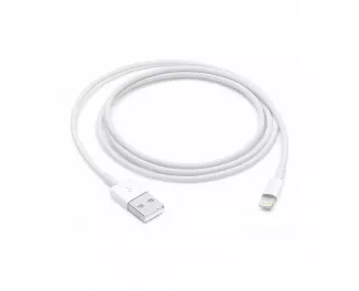 Кабель Apple Lightning > USB для зарядки 1.0m (A1480 / MXLY2)