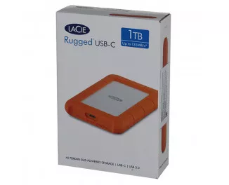 Внешний жесткий диск 1 TB LaCie Rugged (STFR1000800)