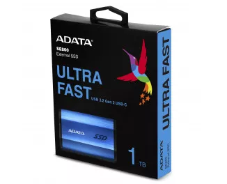 Внешний SSD накопитель 1 TB ADATA SE800 (ASE800-1TU32G2-CBL)