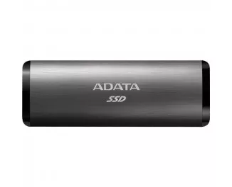 Внешний SSD накопитель 256Gb ADATA SE760 Titanium (ASE760-256GU32G2-CTI)