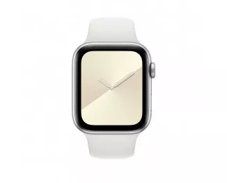 Силіконовий ремінець для Apple Watch 42/44/45 mm Apple Sport Band White (MTPK2ZM/A)