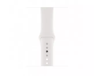 Силіконовий ремінець для Apple Watch 42/44/45 mm Apple Sport Band White (MTPK2ZM/A)
