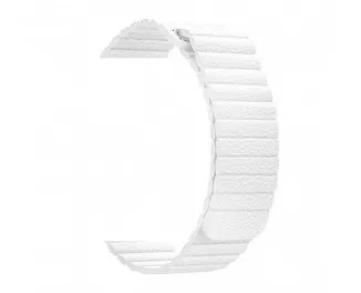 Кожаный ремешок для Apple Watch 38/40 mm Leather Loop /white