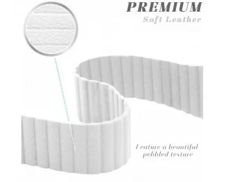 Кожаный ремешок для Apple Watch 38/40 mm Leather Loop /white