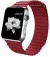 Кожаный ремешок для Apple Watch 42/44 mm Leather Loop /red