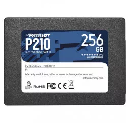 SSD накопитель 256Gb Patriot P210 (P210S256G25)