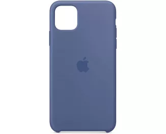 Чехол для Apple iPhone 11 Pro  Silicone Case Linen blue