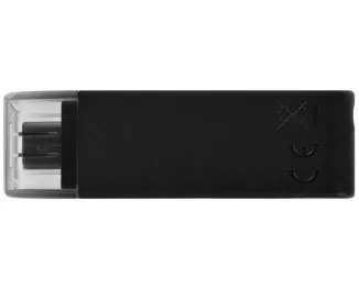Флешка USB Type-C 64Gb Kingston DataTraveler 70 Black (DT70/64GB)